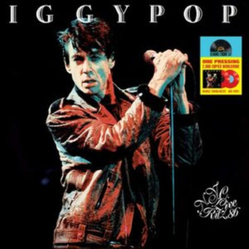 IGGY POP | LIVE AT THE RITZ, NYC 1986 (RED VINYL) (RSD) | VINYL RECORD (LP)