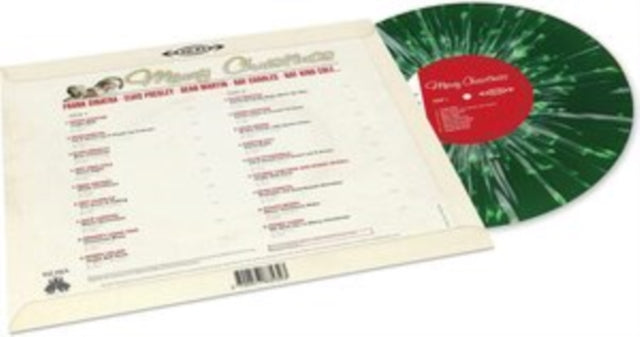 VARIOUS ARTISTS | MERRY CHRISTMAS (SPLATTER TRANSLUCENT & WHITE VINYL) | VINYL RECORD (LP)