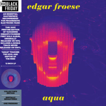 FROESE, EDGARÂ (FRONTMAN OF TANGERINE DREAM) | AQUA (BLUE SMOKE VINYL) (RSD) | VINYL RECORD (LP)