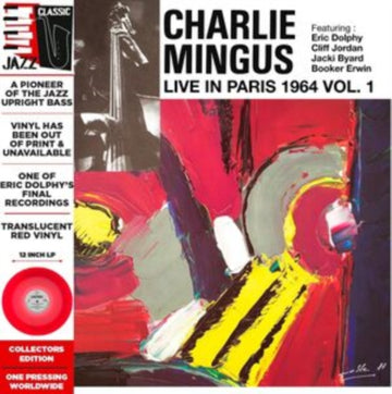 LIVE IN PARIS 1964 VOL. 1 (RED VINYL/DELUXE) | VINYL RECORD (LP)