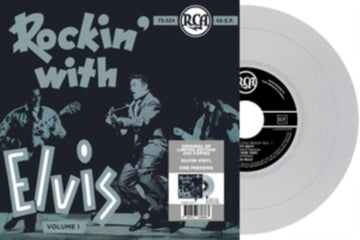 EP ETRANGER N19 ROCKIN WITH ELVIS (VOLUME I) (BELGIUM) (SILVER VINYL) | 7IN VINYL