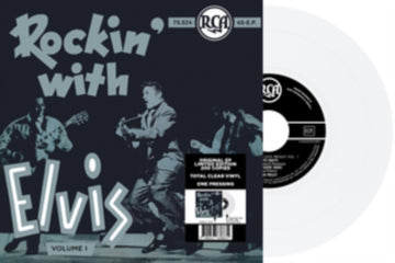 EP ETRANGER N19 ROCKIN WITH ELVIS (VOLUME I) (BELGIUM) (CLEAR VINYL) | 7IN VINYL