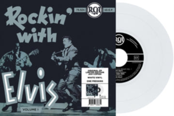 EP ETRANGER N19 ROCKIN WITH ELVIS (VOLUME I) (BELGIUM) (WHITE VINYL) | 7IN VINYL