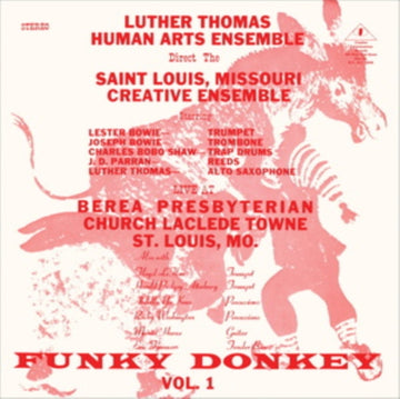 THOMAS, LUTHER HUMAN ARTS ENSEMBLE | FUNKY DONKEY VOL. 1 | VINYL RECORD (LP)