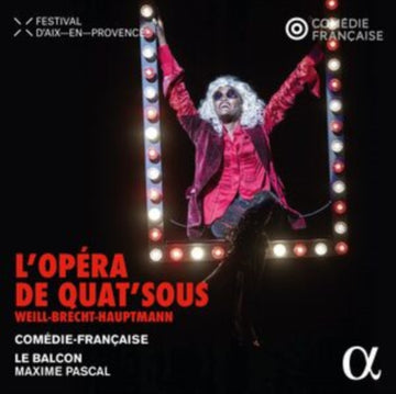 COMEDIE-FRANCAISE | WEILL/BRECHT/HAUPTMANN: L'OPERA DE QUAT'SOUS (2LP) | VINYL RECORD (LP)