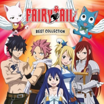 FAIRY TAIL - BEST COLLECTION (ORANGE VINYL/2LP) | VINYL RECORD (LP)