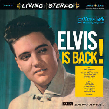 ELVIS IS BACK | VINYL RECORD (LP)