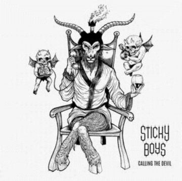 STICKY BOYS | CALLING THE DEVIL (WHITE VINYL) | VINYL RECORD (LP)