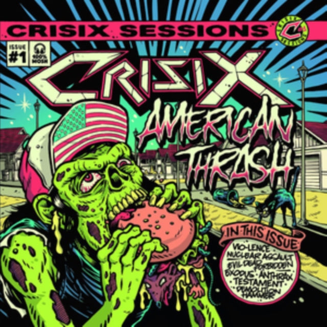 CRISIX | CRISIX SESSION # 1; AMERICAN THRASH | VINYL RECORD (LP)