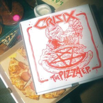 CRISIX | PIZZA EP (RED VINYL) | VINYL RECORD (LP)