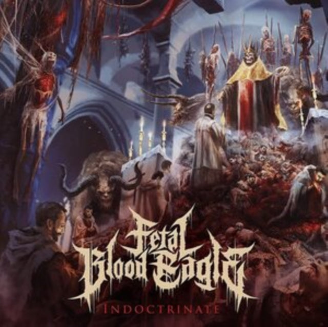 FETAL BLOOD EAGLE | INDOCTRINATE (TRANSPARENT BLUE VINYL) | VINYL RECORD (LP)