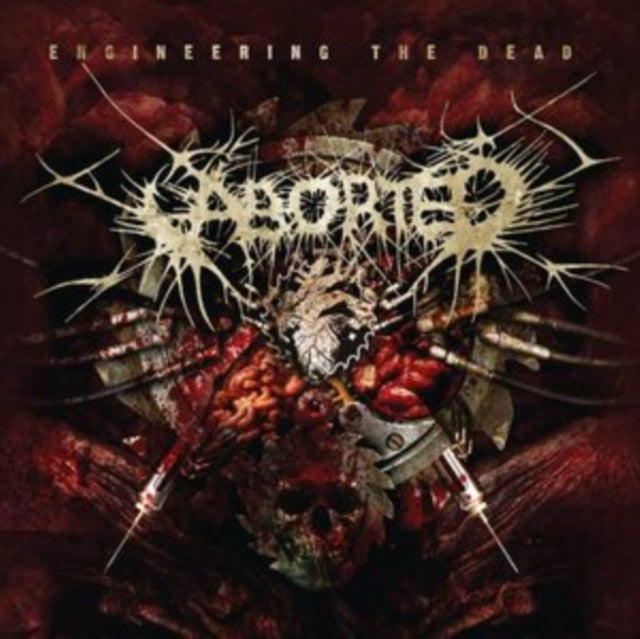 ABORTED | ENGINEERING THE DEAD (LIMITED EDITION/RED VINYL) | VINYL RECORD (LP)
