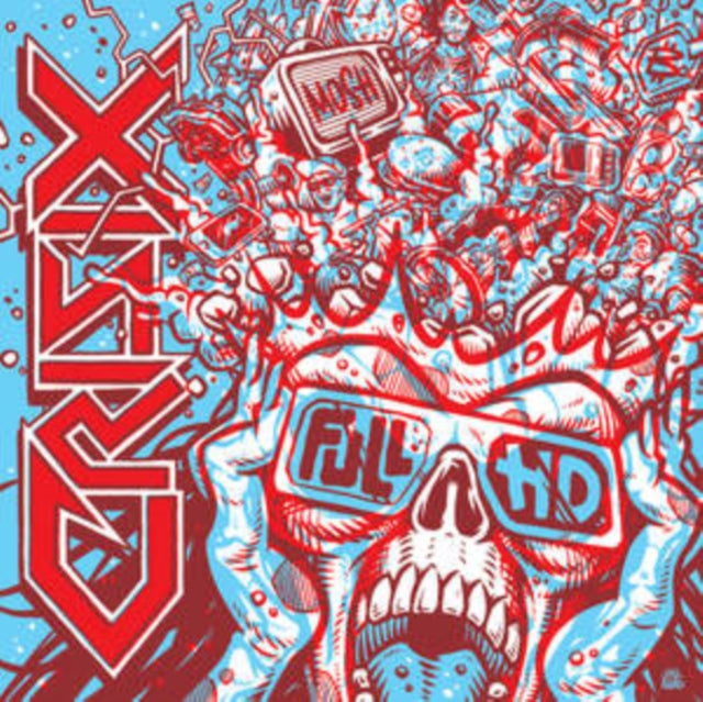 CRISIX | FUL HD (RED VINYL) | VINYL RECORD (LP)