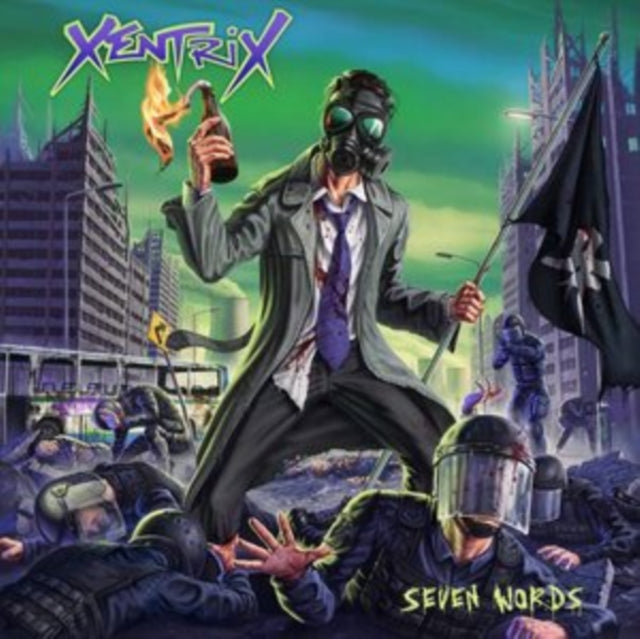 XENTRIX | SEVEN WORDS (TRANSPARENT GREEN VINYL) | VINYL RECORD (LP)