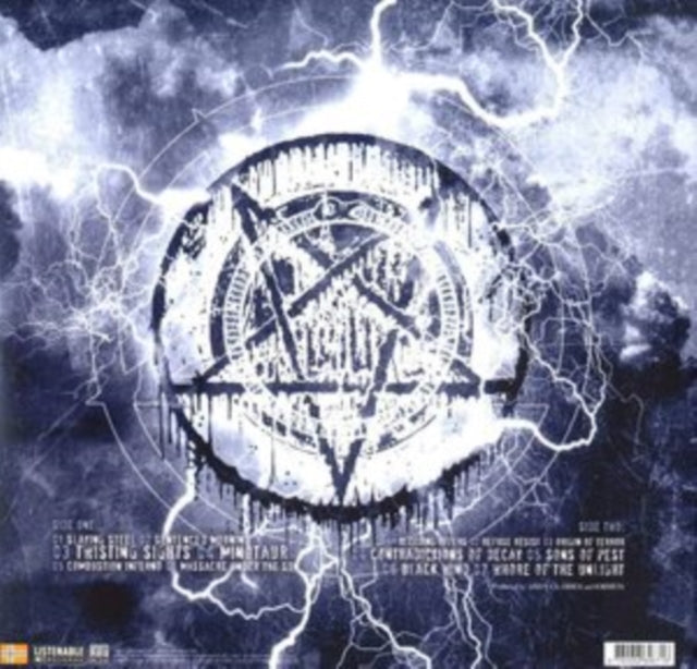 KRISIUN | SOUTHERN STORM (TRANSPARENT RED VINYL) | VINYL RECORD (LP)