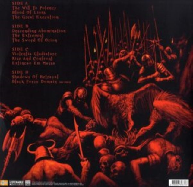 KRISIUN | GREAT EXECUTION (RED VINYL) | VINYL RECORD (LP)