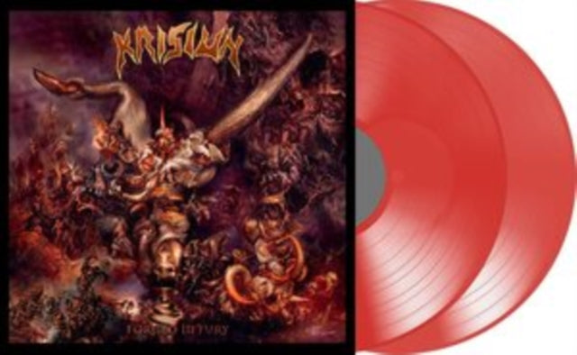 KRISIUN | FORGED IN FURY (RED VINYL/2LP) | VINYL RECORD (LP)