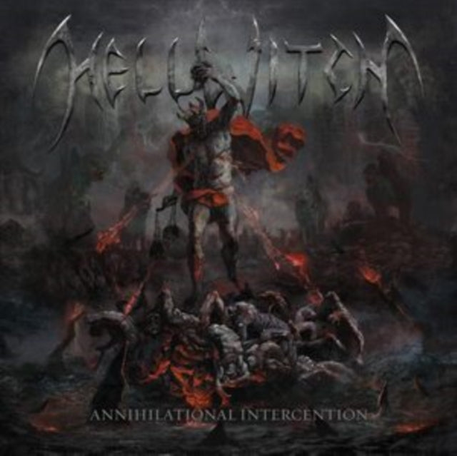 HELLWITCH | ANNIHILATIONAL INTERCENTION (RED VINYL) | VINYL RECORD (LP)