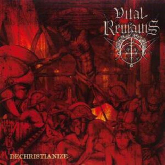 VITAL REMAINS | DECHRISTIANIZE (ORANGE/BLACK MARBLE VINYL/2LP) | VINYL RECORD (LP)