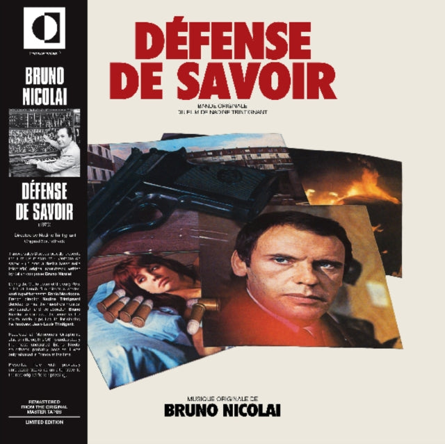 NICOLAI, BRUNO | DEFENSE DE SAVIOR | VINYL RECORD (LP)