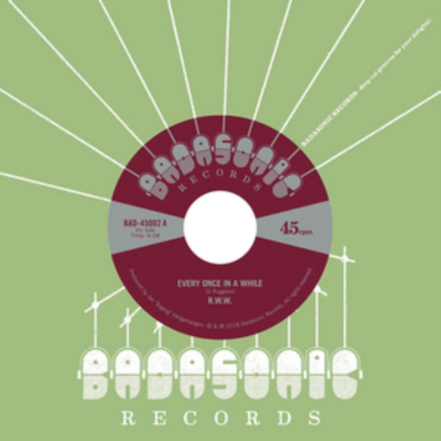 R.W.W. | EVERY ONCE IN A WHILE B/W JESSE JAMES | 7IN VINYL