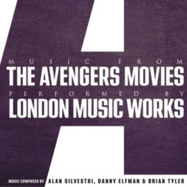 LONDON MUSIC WORKS | MUSIC FROM THE AVENGERS MOVIES (COLORED VINYL) | VINYL RECORD (LP)