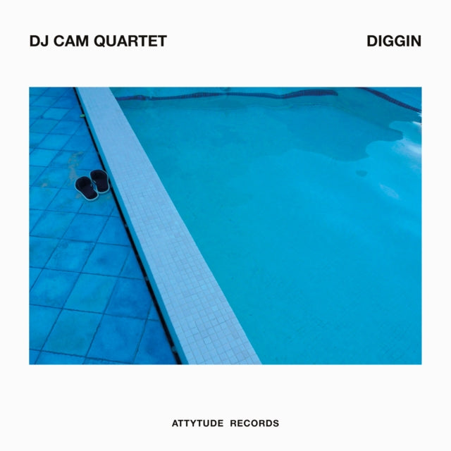 DJ CAM | DIGGIN (BLUE VINYL) | VINYL RECORD (LP)