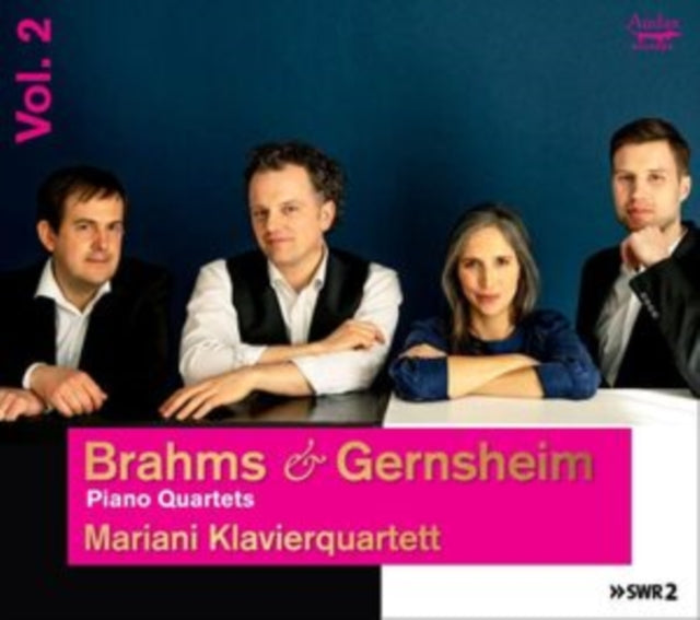 MARIANI KLAVIERQUARTETT | BRAHMS & GERNSHIEM: PIANO QUARTETS | CD