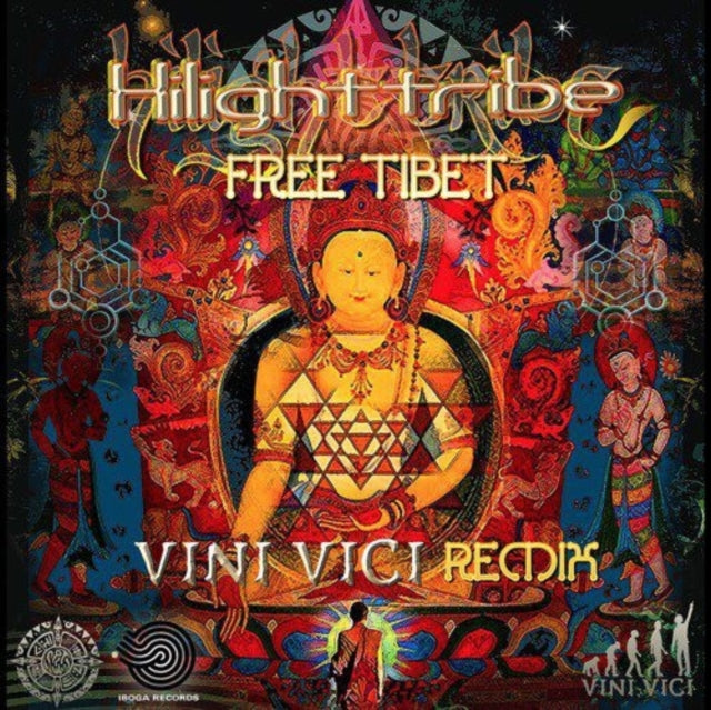 HILIGHT TRIBE (VINI VICI REMIX) | FREE TIBET (WHITE VINYL) | 12IN VINYL