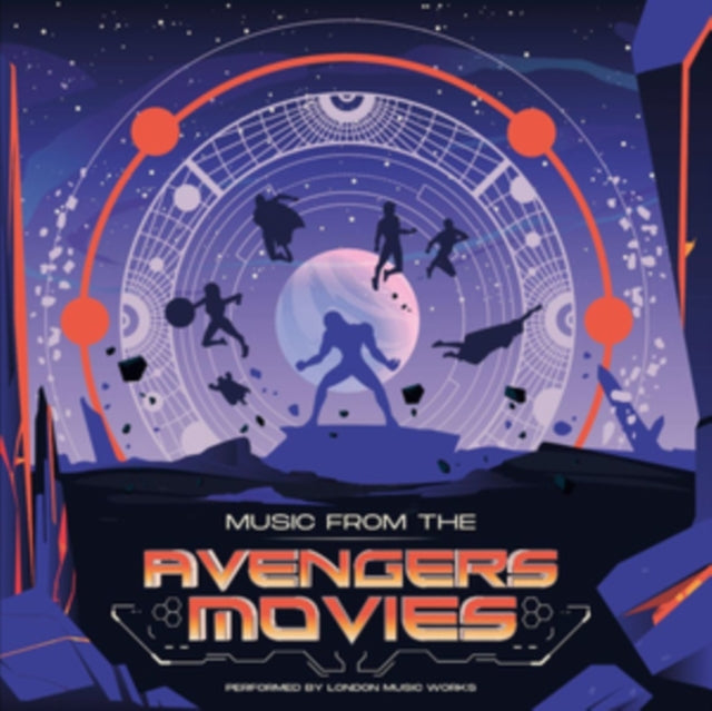 LONDON MUSIC WORKS | MUSIC FROM THE AVENGERS MOVIES (COLOURED VINYL) | VINYL RECORD (LP)