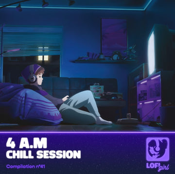 LOFI GIRL PRESENTS: 4 A.M CHILL SESSION (STARRY NIGHT SPLATTER VINYL/2LP) | VINYL RECORD (LP)