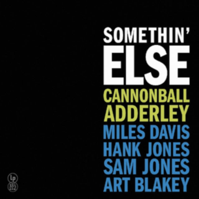 ADDERLEY, CANNONBALL | SOMETHIN ELSE (YELLOW VINYL) | VINYL RECORD (LP)