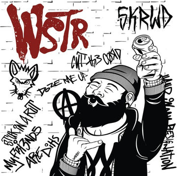 SKRWD (RED & BONE SPLIT VINYL) | VINYL RECORD (LP)