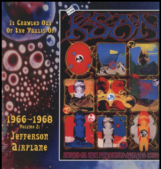 JEFFERSON AIRPLANE | IT CRAWLED OUT OF THE VAULTS OF KSAN 1966-1968 - VOL.2: LIVE AT THE FILLMORE AUDITORIUM 1966 & 67 | VINYL RECORD (LP)