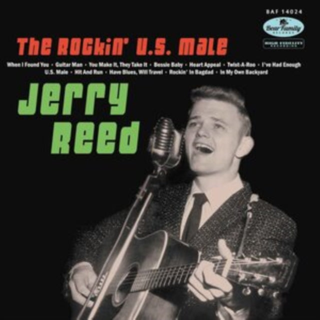 REED, JERRY | ROCKIN' U.S. MALE (10INCH/CD/BOOKLET/POSTCARD) | 10IN VINYL