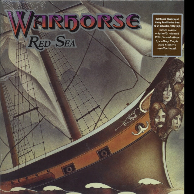WARHORSE | RED SEA (180G/GATEFOLD SLEEVE) | VINYL RECORD (LP)