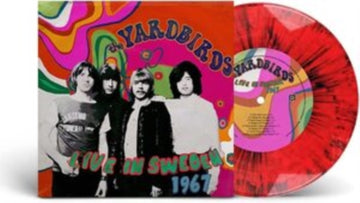 YARDBIRDS | LIVE IN SWEDEN 1967 (RED VINYL) | VINYL RECORD (LP)