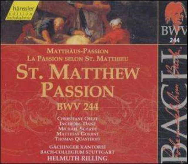 UNKNOWN | ST MATTHEW PASSION BWV 244 | CD