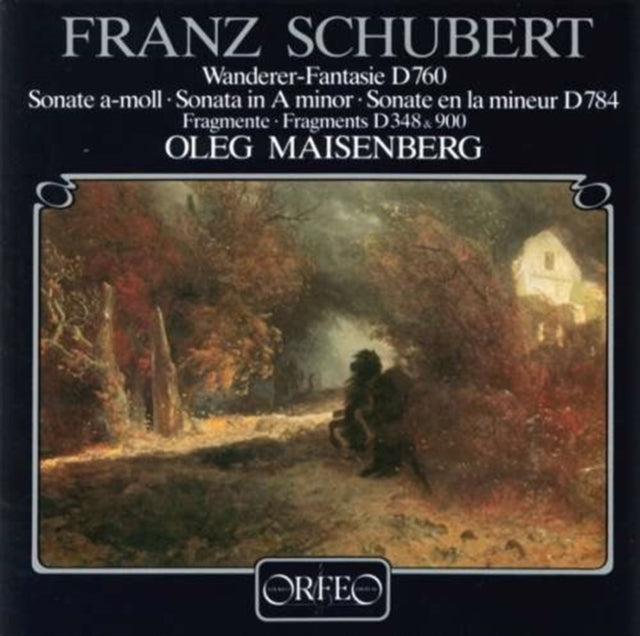 SCHUBERT, FRANZ | WANDERER-FANTASIE SONATE D 76 | CD