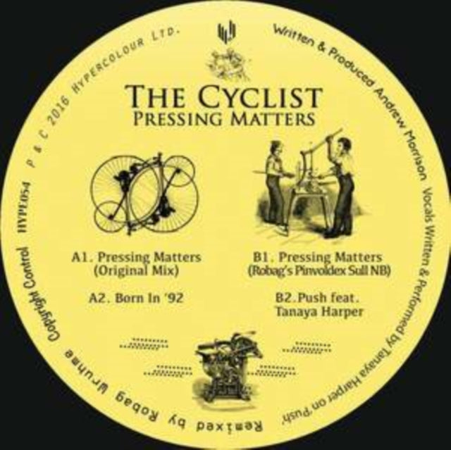 CYCLIST | PRESSING MATTERS | 12IN VINYL