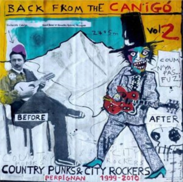 VARIOUS ARTISTS | BACK FROM THE CANIGO VOLUME TWO: COUNTRY PUNKS & CITY ROCKERS PERPIGNAN 1999-2010 | VINYL RECORD (LP)