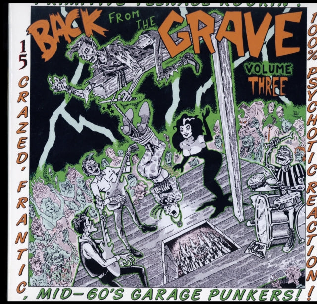VARIOUS ARTISTS | BACK FROM THE GRAVE VOLUME 3 (REMASTERED) (GATEFOLD) | VINYL RECORD (LP)