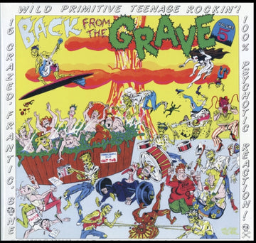 VARIOUS ARTISTS | BACK FROM THE GRAVE VOLUME 5 (REMASTERED) (GATEFOLD) | VINYL RECORD (LP)