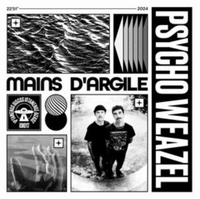 PSYCHO WEAZEL | MAINS D'ARGILE EP | 12IN VINYL