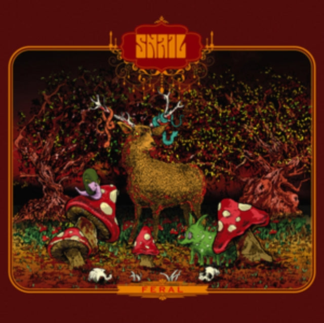 SNAIL | FERAL (RED & WHITE/180G) | VINYL RECORD (LP)