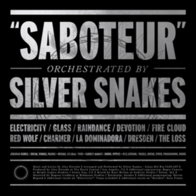 SILVER SNAKES | SABOTEUR | VINYL RECORD (LP)
