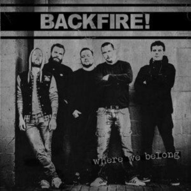 BACKFIRE! | WHERE WE BELONG | VINYL RECORD (LP)