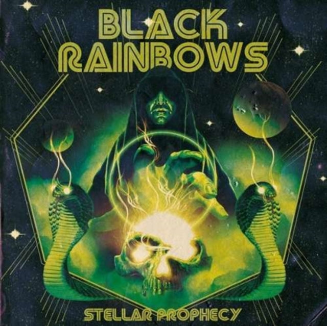 BLACK RAINBOWS | STELLAR PROPHECY (SPLATTER GREEN VINYL) | VINYL RECORD (LP)