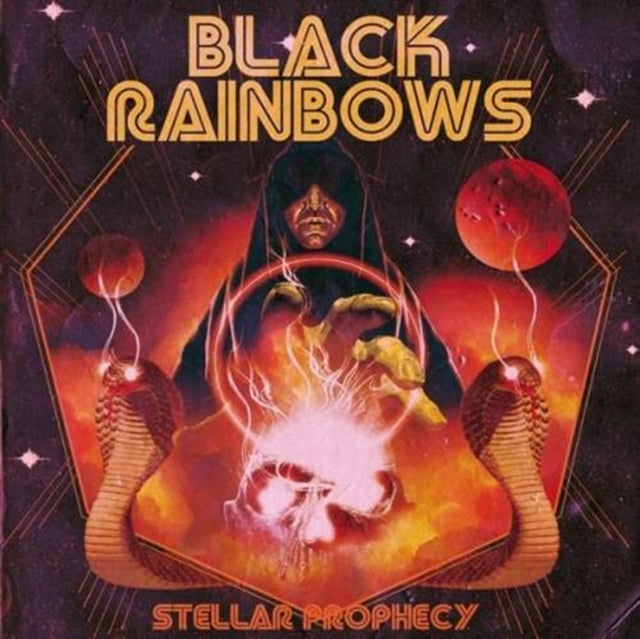 BLACK RAINBOWS | STELLAR PROPHECY (ORANGE VINYL) | VINYL RECORD (LP)