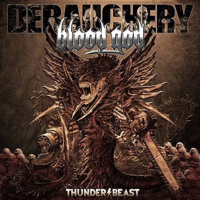 DEBAUCHERY VS. BLOOD GOD | THUNDERBEAST | VINYL RECORD (LP)
